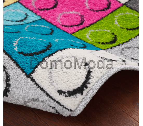 Детский ковер Funky Top Super Klocki Amarylis - высокое качество по лучшей цене в Украине изображение 2.