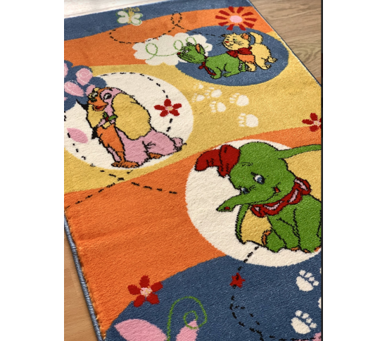 Детский ковер Kids A655A BLUE - высокое качество по лучшей цене в Украине