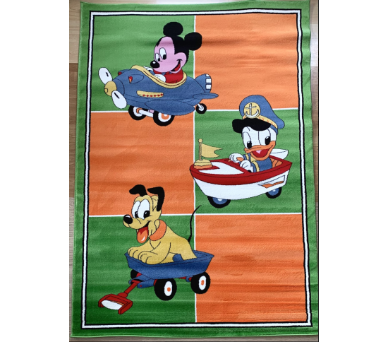 Детский ковер Kids A656A green - высокое качество по лучшей цене в Украине