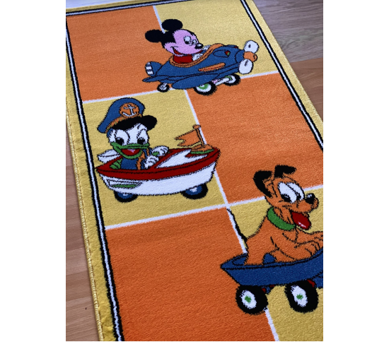 Детский ковер Kids A656A YELLOW Купить в интернет магазине ДомоМода фото 3 Детский ковер Kids A656A YELLOW - высокое качество по лучшей цене в Украине изображение 3.