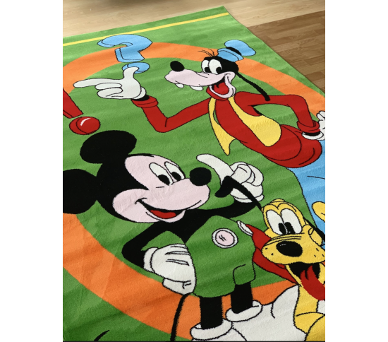 Детский ковер Kids A658A GREEN Купить в интернет магазине ДомоМода Детский ковер Kids A658A GREEN - высокое качество по лучшей цене в Украине