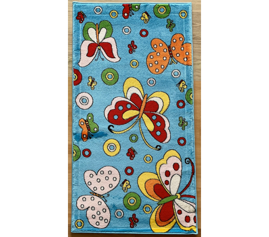 Детский ковер Kids C795B BLUE Купить в интернет магазине ДомоМода Детский ковер Kids C795B BLUE - высокое качество по лучшей цене в Украине