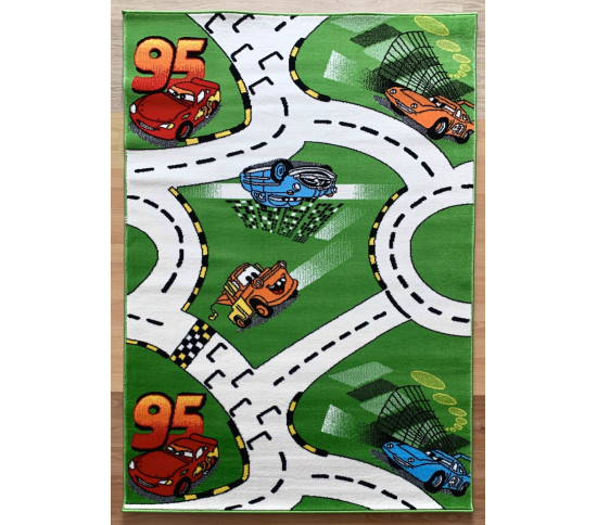 Детский ковер Kids K444A GREEN Купить в интернет магазине ДомоМода Детский ковер Kids K444A GREEN - высокое качество по лучшей цене в Украине