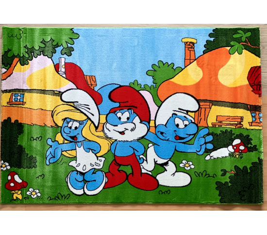 Детский ковер Kids K548A green Купить в интернет магазине ДомоМода Детский ковер Kids K548A green - высокое качество по лучшей цене в Украине