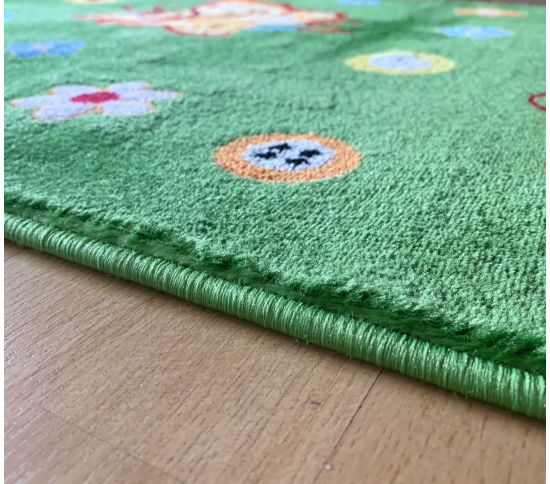 Детский ковер Kids L443A GREEN - высокое качество по лучшей цене в Украине изображение 3.