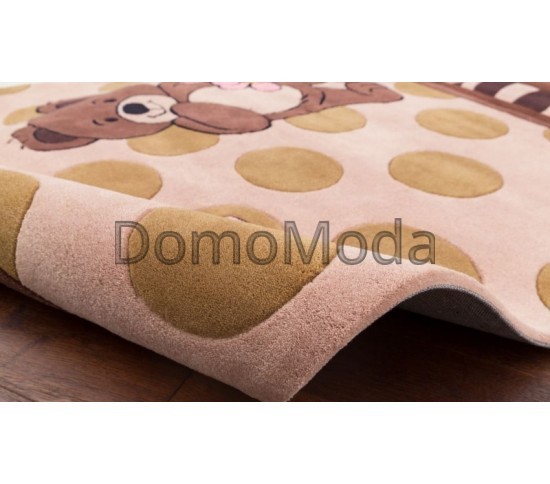 Детский ковер Kids 20 Butterfly Teddy Bear Купить в интернет магазине ДомоМода фото 3 Детский ковер Kids 20 Butterfly Teddy Bear - высокое качество по лучшей цене в Украине изображение 3.