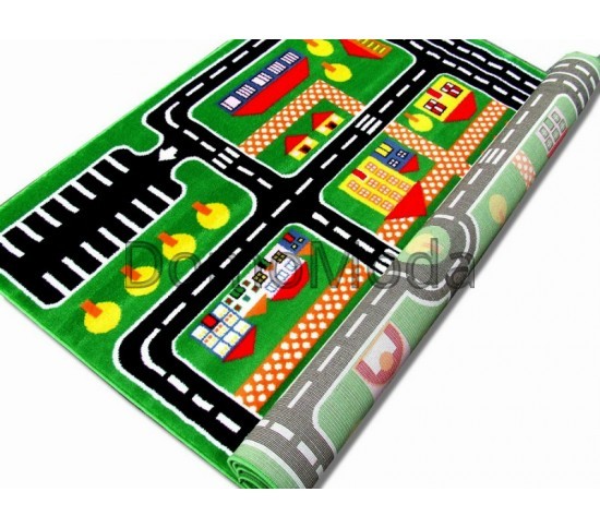 Детский ковер Kids A646A green Купить в интернет магазине ДомоМода фото 8 Детский ковер Kids A646A green - высокое качество по лучшей цене в Украине изображение 8.