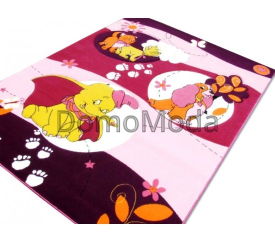 Детский ковер Kids A655A D.PURPLE Купить в интернет магазине ДомоМода фото 2 Детский ковер Kids A655A D.PURPLE - высокое качество по лучшей цене в Украине изображение 2.
