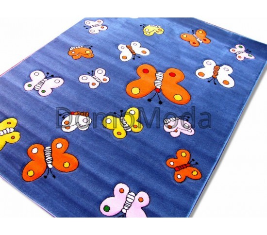 Дитячий килим Kids A667A blue - Висока якість за найкращою ціною в Україні зображення 2.