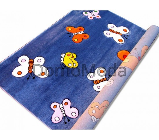 Дитячий килим Kids A667A blue - Висока якість за найкращою ціною в Україні зображення 9.