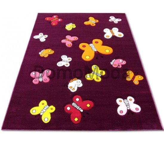 Детский ковер Kids A667A dark purple Купить в интернет магазине ДомоМода Детский ковер Kids A667A dark purple - высокое качество по лучшей цене в Украине