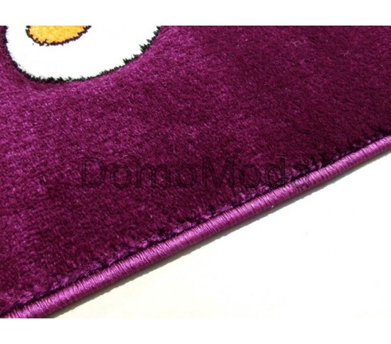 Детский ковер Kids A667A dark purple Купить в интернет магазине ДомоМода фото 4 Детский ковер Kids A667A dark purple - высокое качество по лучшей цене в Украине изображение 4.