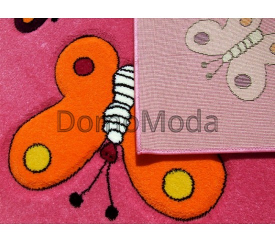 Детский ковер Kids A667A middle pink Купить в интернет магазине ДомоМода фото 7 Детский ковер Kids A667A middle pink - высокое качество по лучшей цене в Украине изображение 7.
