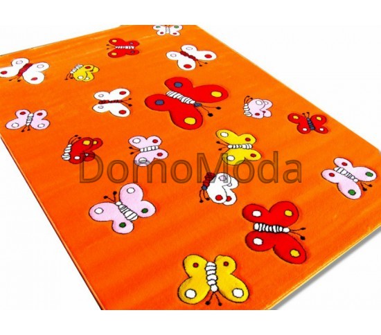 Детский ковер Kids A667A orange - высокое качество по лучшей цене в Украине изображение 2.