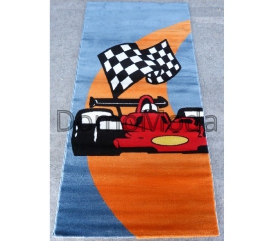 Детский ковер Kids A652A BLUE Купить в интернет магазине ДомоМода Детский ковер Kids A652A BLUE - высокое качество по лучшей цене в Украине