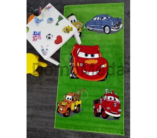 Детский ковер Kids A727A (A654A) green - высокое качество по лучшей цене в Украине