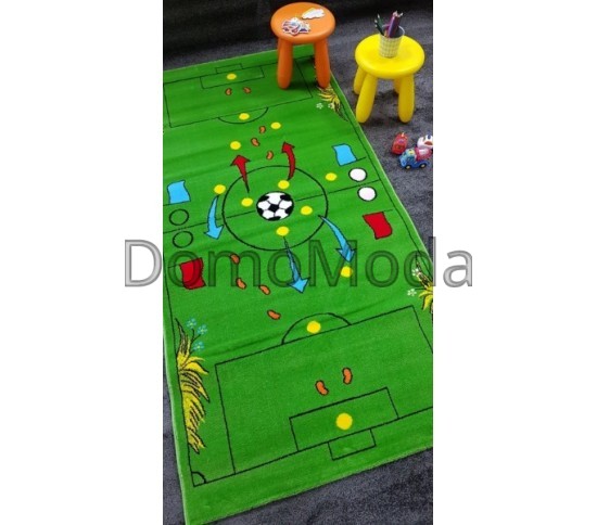 Детский ковер Kids 1747/a8/2d Футбольное поле - высокое качество по лучшей цене в Украине