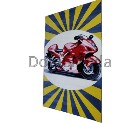 Детский ковер Kids A734A blue - высокое качество по лучшей цене в Украине