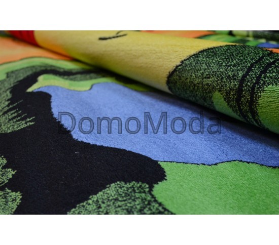 Детский ковер Kids  B483A green - высокое качество по лучшей цене в Украине изображение 6.