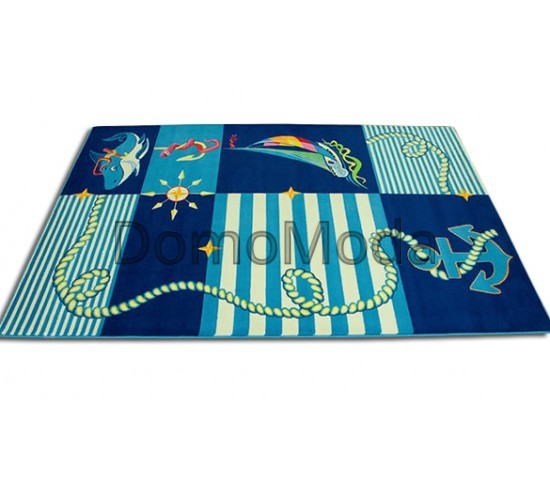 Детский ковер Kids Reviera 8020-44966 Blue Купить в интернет магазине ДомоМода фото 5 Детский ковер Kids Reviera 8020-44966 Blue - высокое качество по лучшей цене в Украине изображение 5.