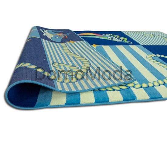 Детский ковер Kids Reviera 8020-44966 Blue Купить в интернет магазине ДомоМода фото 3 Детский ковер Kids Reviera 8020-44966 Blue - высокое качество по лучшей цене в Украине изображение 3.