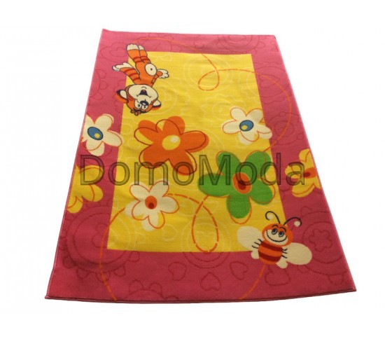 Детский ковер Kids Reviera 8027-44975 Pink - высокое качество по лучшей цене в Украине изображение 3.