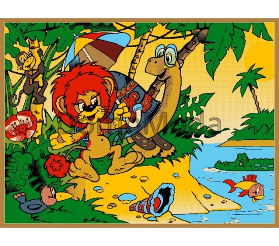 Дитячий килим Kids  443/a6/2d - Висока якість за найкращою ціною в Україні