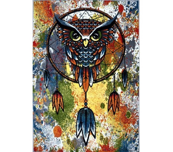 Ковер с совами Kolibri (Колибри) 11605/140 Купить в интернет магазине ДомоМода Ковер с совами Kolibri (Колибри) 11605/140 - высокое качество по лучшей цене в Украине