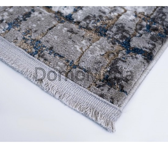 Килим Rainbow 04671A blue/l.grey - Висока якість за найкращою ціною в Україні зображення 2.