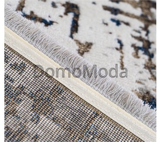 Килим Rainbow 04671A blue/l.grey - Висока якість за найкращою ціною в Україні зображення 4.