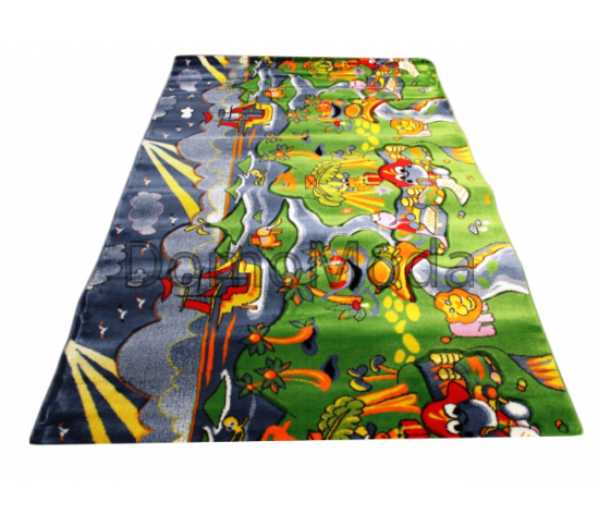 Детский ковер Rainbow 02157 green-green Купить в интернет магазине ДомоМода Детский ковер Rainbow 02157 green-green - высокое качество по лучшей цене в Украине