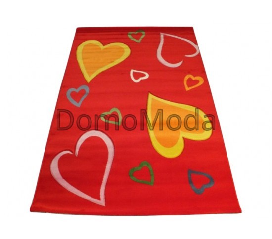 Детский ковер Rainbow 3009 red Купить в интернет магазине ДомоМода Детский ковер Rainbow 3009 red - высокое качество по лучшей цене в Украине