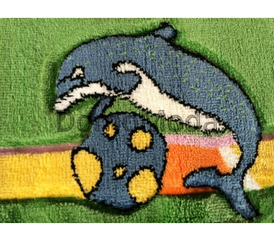 Детский ковер Rainbow 3118 green - высокое качество по лучшей цене в Украине изображение 4.