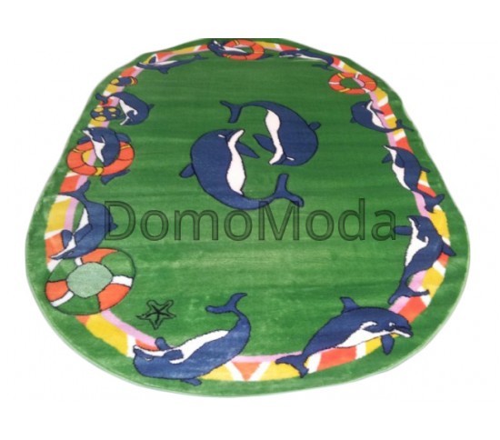 Детский ковер Rainbow 3118 green - высокое качество по лучшей цене в Украине