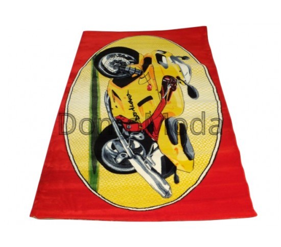 Детский ковер Rainbow 3138 red - высокое качество по лучшей цене в Украине