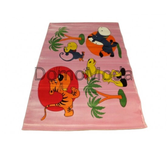 Детский ковер Rainbow 3173 pink Купить в интернет магазине ДомоМода Детский ковер Rainbow 3173 pink - высокое качество по лучшей цене в Украине
