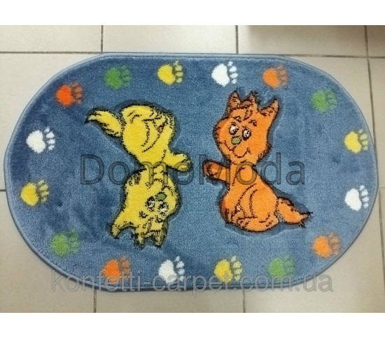 Детский ковер Rainbow 3356 BLUE Купить в интернет магазине ДомоМода Детский ковер Rainbow 3356 BLUE - высокое качество по лучшей цене в Украине