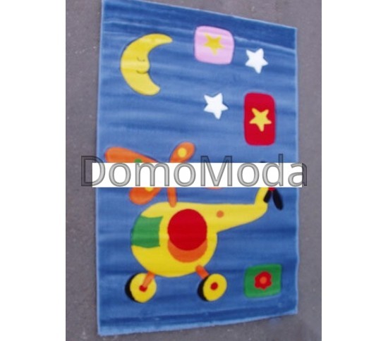 Детский ковер Rainbow 2966 BLUE - высокое качество по лучшей цене в Украине