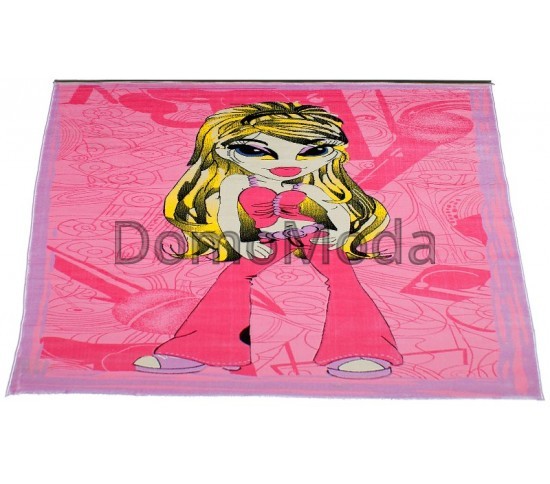 Детский ковер Rose 1760A l.pink-l.pink - высокое качество по лучшей цене в Украине