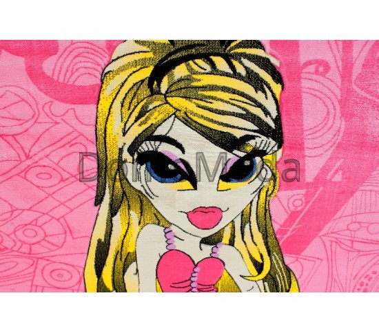 Детский ковер Rose 1760A l.pink-l.pink - высокое качество по лучшей цене в Украине изображение 5.