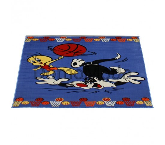 Детский ковер Rose 1839A blue/blue - высокое качество по лучшей цене в Украине