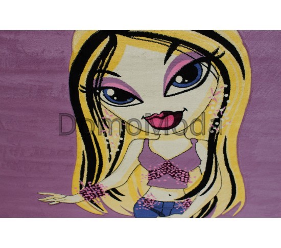 Детский ковер Rose 1861A lila-lila - высокое качество по лучшей цене в Украине изображение 3.