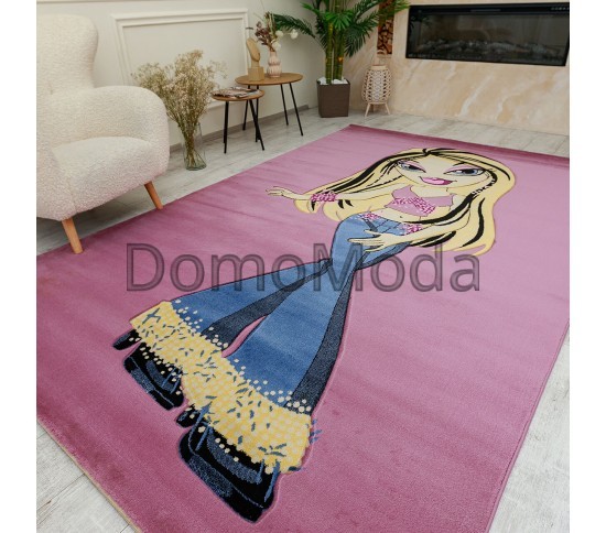 Дитячий килим Rose 1861A lila-lila - Висока якість за найкращою ціною в Україні