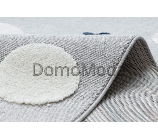 Детский ковер YOYO GD75 grey / white - Stars, circles Купить в интернет магазине ДомоМода фото 4 Детский ковер YOYO GD75 grey / white - Stars, circles - высокое качество по лучшей цене в Украине изображение 4.