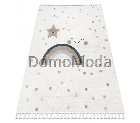 Дитячий килим YOYO EY78 white / beige - Cloud, Rainbow Купити в інтернет магазині ДомоМода Дитячий килим YOYO EY78 white / beige - Cloud, Rainbow - Висока якість за найкращою ціною в Україні