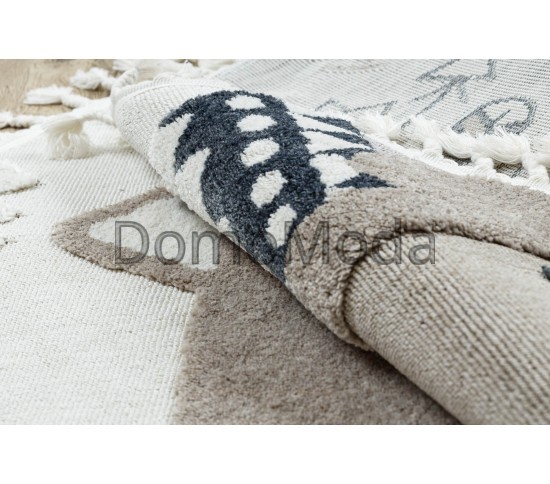 Дитячий килим YOYO EY80 circle white / beige - Fox Купити в інтернет магазині ДомоМода фото 3 Дитячий килим YOYO EY80 circle white / beige - Fox - Висока якість за найкращою ціною в Україні зображення 3.