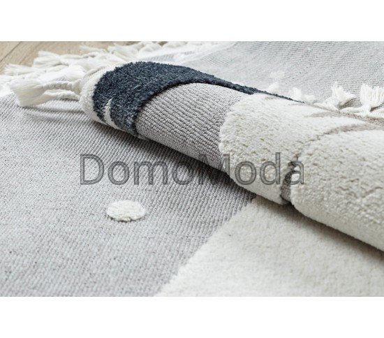 Детский ковер YOYO EY81 circle grey / white- Bear, mountains  Купить в интернет магазине ДомоМода фото 4 Детский ковер YOYO EY81 circle grey / white- Bear, mountains  - высокое качество по лучшей цене в Украине изображение 4.