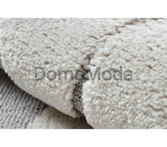 Детский ковер YOYO EY81 circle grey / white- Bear, mountains  Купить в интернет магазине ДомоМода фото 5 Детский ковер YOYO EY81 circle grey / white- Bear, mountains  - высокое качество по лучшей цене в Украине изображение 5.