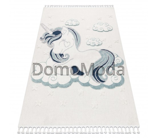 Детский ковер YOYO GD49 white / grey - Unicorn - высокое качество по лучшей цене в Украине