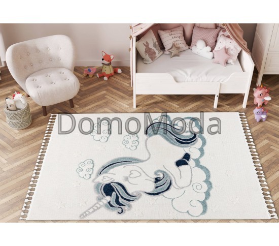 Детский ковер YOYO GD49 white / grey - Unicorn - высокое качество по лучшей цене в Украине изображение 2.